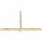 Ekena Millwork Eugene Rough Sawn Timber Gable Bracket, Douglas Fir, 96"W x 64"H x 4"D x 4"F, 16/12 Pitch GBW096X64X0404EUG00RDF - alternate 2
